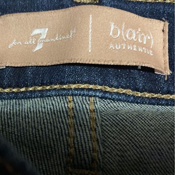7 for all Marketing Authentic Roxanne Ankle Jeans Size 27 - Picture 5 of 11